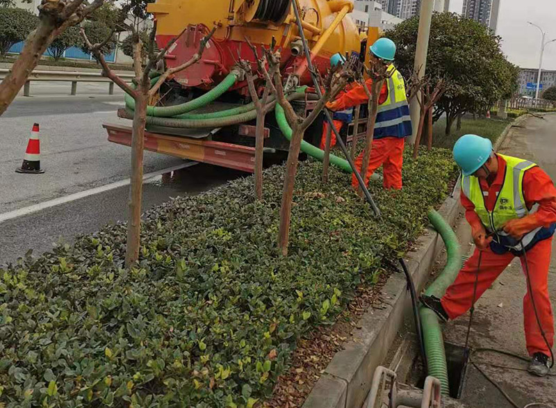 福山镇市政管道清淤